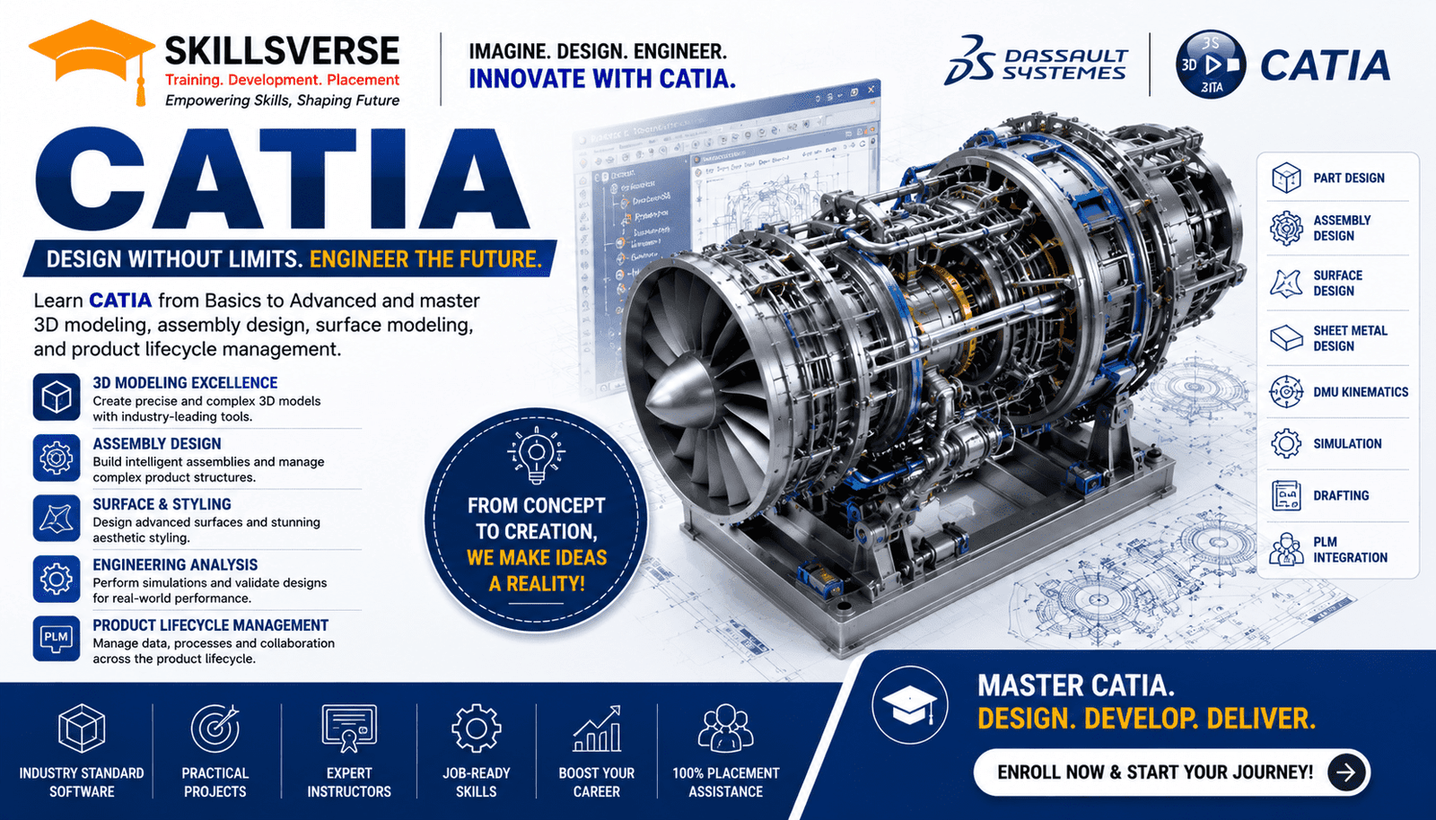 Catia Course (Basic To Premium)