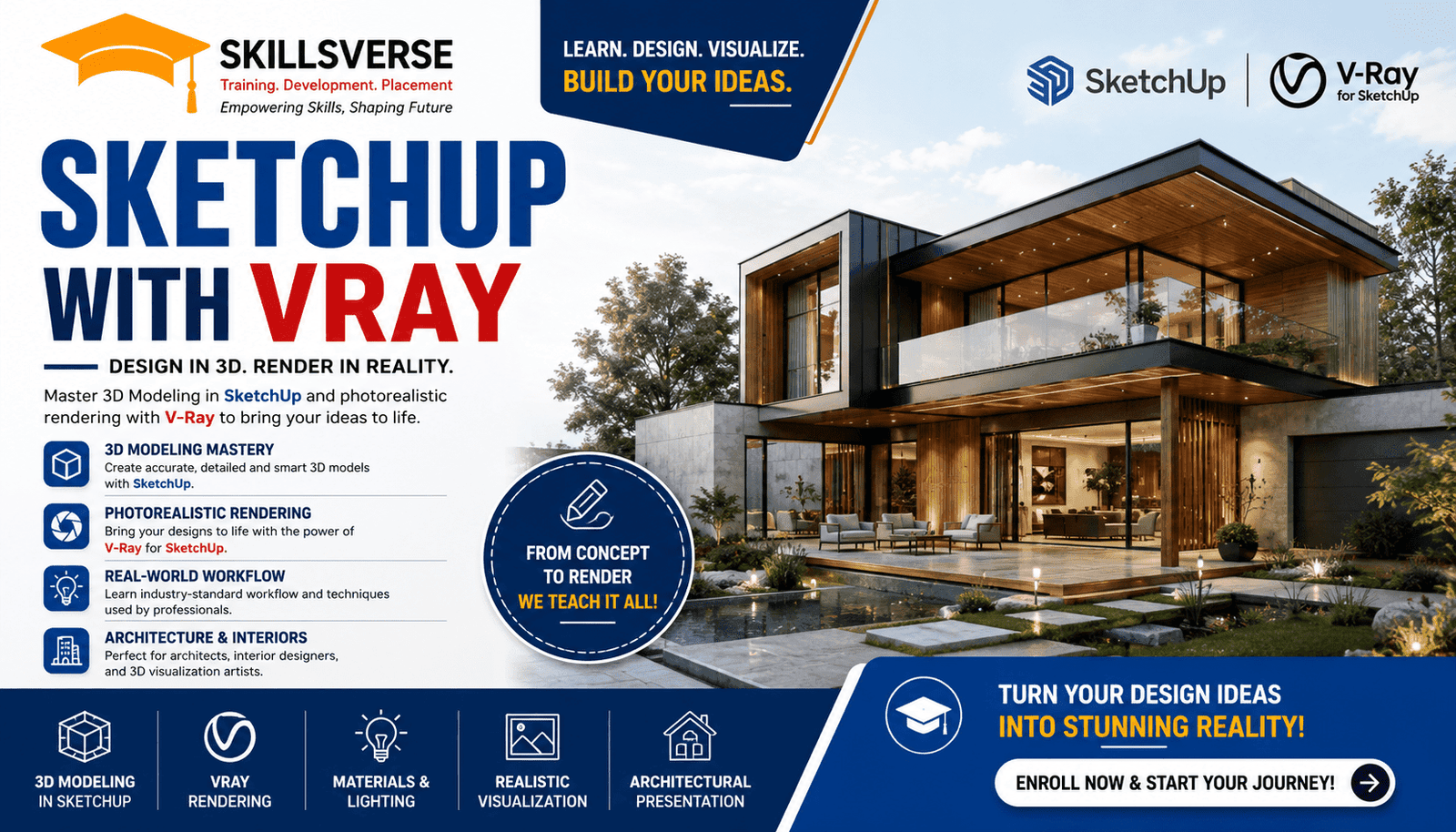 Sketchup with V-Ray