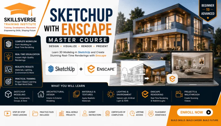 Home 11 SketchUp + Enscape Professional Visualization Course