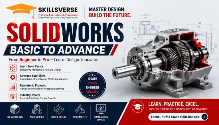 SolidWorks (Basic to Advance)